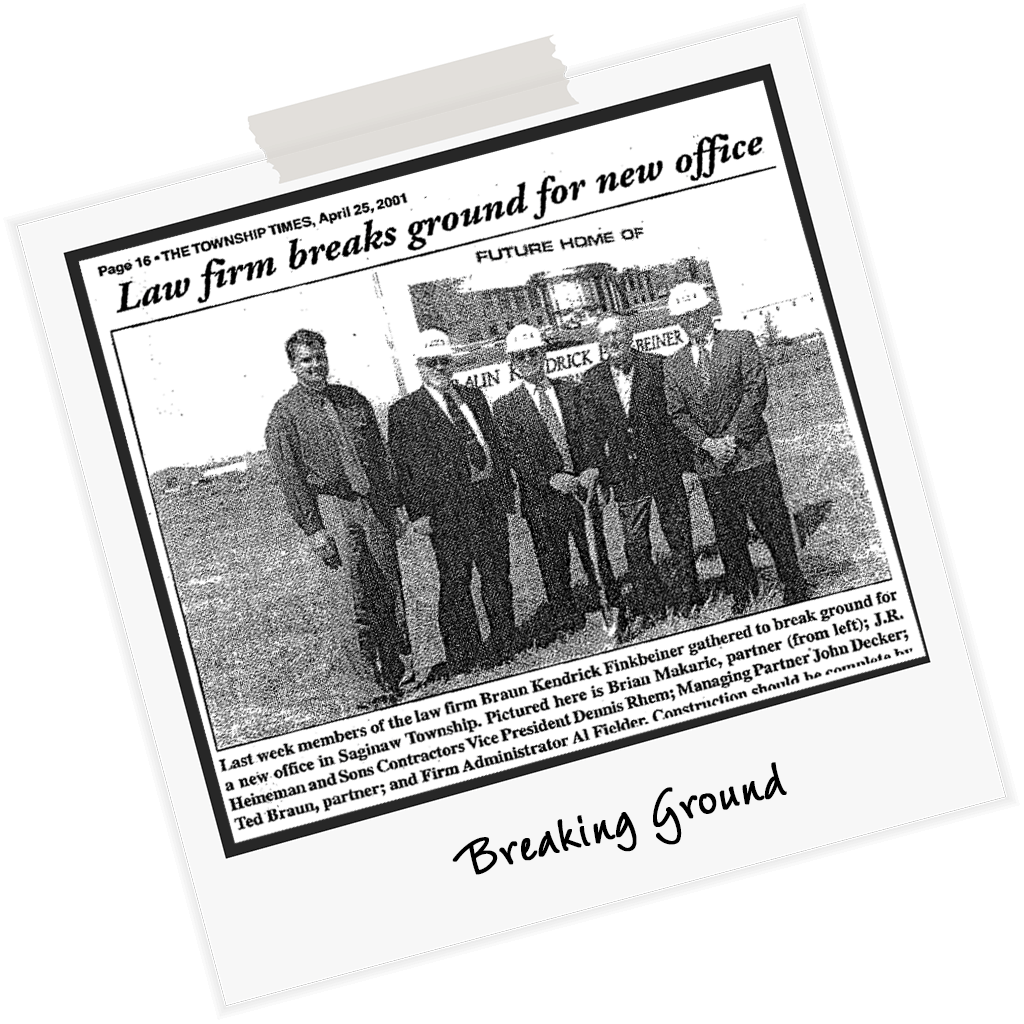 Braun Kendricks History - Breaking Ground